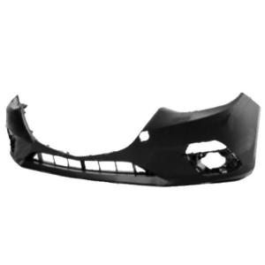 Pare-chocs avant avec trou antibrouillard a peindre pour MAZDA 3 de 2013 à 2016, Neuf