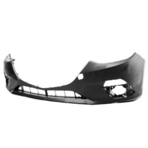 Pare-chocs avant avec trou antibrouillard à peindre pour MAZDA 3 de 2013 à 2016, Neuf