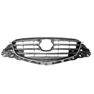 Grille radiateur gris avec profils chromées modèle 1/15>10/16 pour MAZDA CX-5 de 2012 à 2017, Neuve