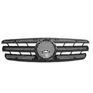 Grille noire modèle 9/98>12/01 pour MERCEDES (W163) CLASSE ML de 1998 à 2001, Neuve
