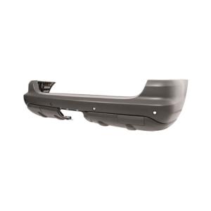 Pare-chocs arrière avec trous radars stationnement park assist à peindre avec cache crochet remorquage pour MERCEDES (W163) CLASSE ML de 2002 à 2005, Neuf