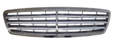 Grille radiateur complète chromé/gris pour MERCEDES (W203) CLASSE C de 2004 à 2007, Neuve