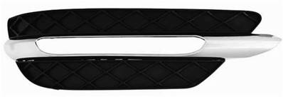 Grille latéral droite avec trou antibrouillard pour MERCEDES (W204) CLASSE C RY de 2011 à 2014, Neuve