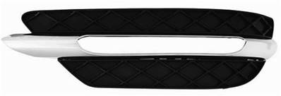 Grille latéral gauche avec trou antibrouillard pour MERCEDES (W204) CLASSE C RY de 2011 à 2014, Neuve