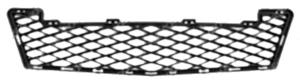 Grille central inférieur pare-chocs avant modèle avantgarde pour MERCEDES (W169) CLASSE A RY de 2008 à 2012, Neuve