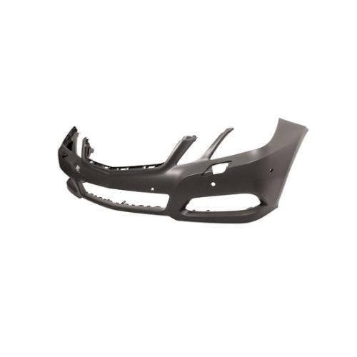 Pare-chocs avant avec lave phare avec trous radars stationnement à peindre modèle avantgarde pour MERCEDES (W212) CLASSE E de 2009 à 2012, Neuf