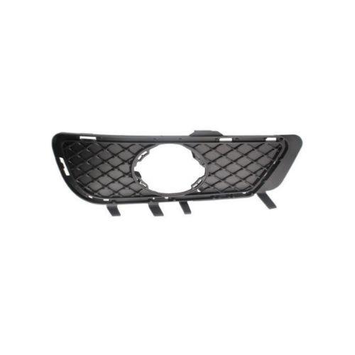 Grille latéral gauche avec trou rond pare-chocs avant modèle classique élégance pour MERCEDES (W212) CLASSE E de 2009 à 2012, Neuve