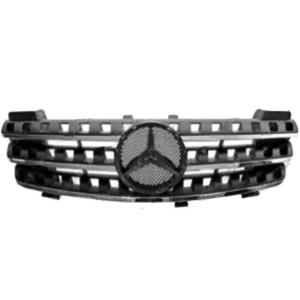 Grille radiateur noire pour MERCEDES (W164) CLASSE ML de 2005 à 2008, Neuve