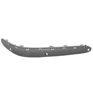 Moulure droite pare-chocs avant avec trou capteurs pour MERCEDES (W220) CLASSE S de 2002 à 2005, Neuve