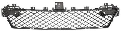 Grille central inférieur avec trou capteurs pare-chocs avant pour MERCEDES (W204) CLASSE C RY de 2011 à 2014, Neuve