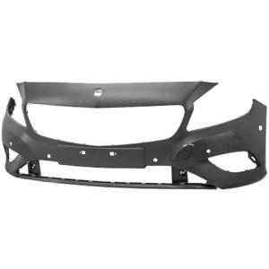 Pare-chocs avant c/6 capteurs stationnement à peindre pour MERCEDES (W176) CLASSE A de 2012 à 2015, Neuf