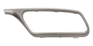 Moulure droite peint pare-chocs argent arrière modèle e63 amg pour MERCEDES (W212) CLASSE E RY de 2013 à 2016, Neuve