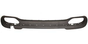 Spoiler pare-chocs arrière noir granuleux avec trou profil modèle berline amg pour MERCEDES (W212) CLASSE E RY de 2013 à 2016, Neuf