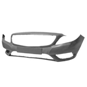 Pare-chocs avant avec lave phare complet de bouchon cache crochet et lave-phare à peindre pour MERCEDES (T246) CLASSE B de 2011 à 2014, Neuf