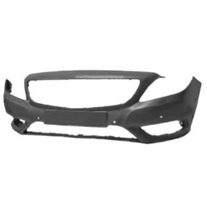 Pare-chocs avant avec trou moulure avec trous radars stationnement à peindre modèle sport pour MERCEDES (T246) CLASSE B de 2011 à 2014, Neuf