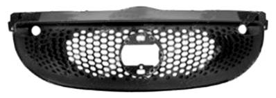 Grille radiateur noire gaufrée pour SMART FORFOUR depuis 2014, Neuve