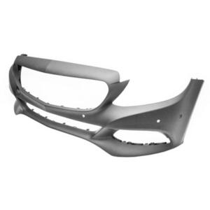 Pare-chocs avant avec trous radars stationnement trou radar assist à peindre pour MERCEDES (W205) CLASSE C de 2014 à 2018, Neuf