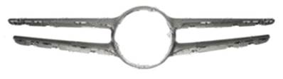Moulure argent grille radiateur sans trou caméra avec trou profil pour MERCEDES (W205) CLASSE C de 2014 à 2018, Neuve