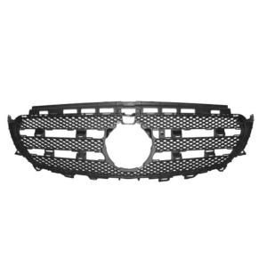 Grille radiateur noire avec trou caméra pour MERCEDES (W213) CLASSE E depuis 2016, Neuve