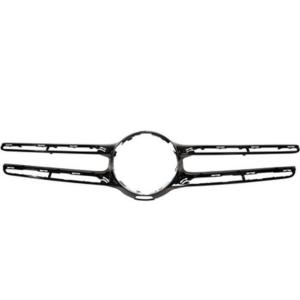 Moulure noir brillant grille radiateur-con trou caméra pour MERCEDES (X253) CLASSE GLC depuis 2015, Neuve