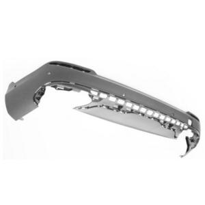 Pare-chocs arrière noir avec trous radars stationnement pour MERCEDES (X253) CLASSE GLC depuis 2015, Neuf