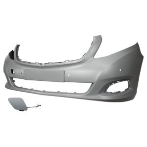 Pare-chocs avant avec trou antibrouillard avec trous radars stationnement à peindre modèle v/classe multispace pour MERCEDES (W447) CLASSE V VIANO/VITO depuis 2014, Neuf