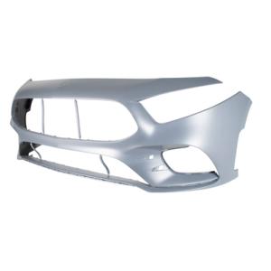 Pare-chocs avant avec primer-con bouchon cache crochet-traces park assist et park assist avec traces caméra modèle amg pour MERCEDES (W177) CLASSE A AMG/AMG LINE 5 PORTE depuis 2018, Neuf