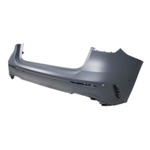 Pare-chocs arrière avec primer-con bouchon cache crochet avec trous park assist et park assistance+supports modèle à 35 amg pour MERCEDES (W177) CLASSE A AMG/AMG LINE 5 PORTE depuis 2018, Neuf