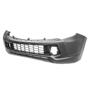 Pare-chocs avant noir lisse a peindre pour MITSUBISHI L 200 depuis 2015, Neuf