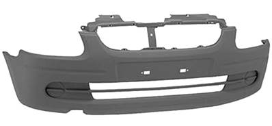 Pare-chocs avant à peindre modèle 5/00>3/03 pour OPEL AGILA de 2000 à 2008, Neuf