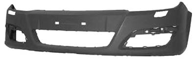 Pare-chocs avant avec trou lave-phare à peindre pour OPEL ASTRA H de 2004 à 2007, Neuf