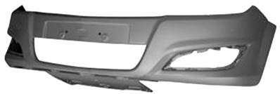 Pare-chocs avant à peindre pour OPEL ASTRA H de 2007 à 2009, Neuf