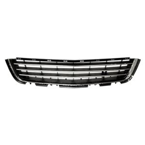 Grille central pare-chocs noire avec profil chromée pour OPEL ASTRA H de 2007 à 2009, Neuve