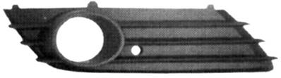 Grille latéral droite avec trou antibrouillard pare-chocs avant pour OPEL ASTRA H de 2004 à 2007, Neuve