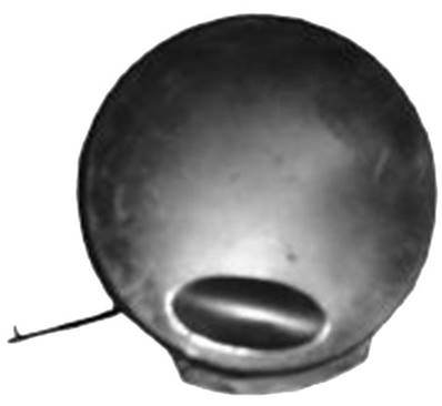 Bouchon cache crochet remorquage à peindre pare-chocs avant pour OPEL ASTRA H de 2004 à 2007, Neuf