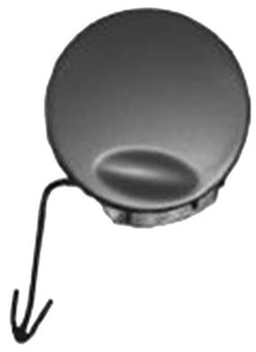 Bouchon cache crochet remorquage à peindre pare-chocs avant pour OPEL ASTRA H GTC depuis 2004, Neuf