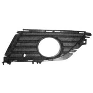 Grille latéral gauche avec trou antibrouillard pare-chocs avant pour OPEL CORSA C de 2003 à 2006, Neuve