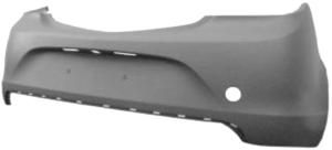 Pare-chocs arrière à peindre modèle berline pour OPEL INSIGNIA de 2013 à 2016, Neuf