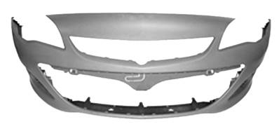 Pare-chocs avant trou radar assist à peindre pour OPEL ASTRA J de 2012 à 2016, Neuf