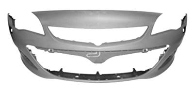 Pare-chocs avant avec lave phare trou radar assist à peindre pour OPEL ASTRA J de 2012 à 2016, Neuf