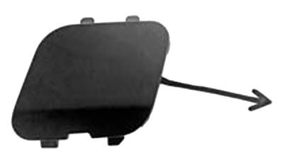 Bouchon cache crochet remorquage pare-chocs arrière modèle sportif tourneur (s.w) pour OPEL ASTRA J de 2012 à 2016, Neuf