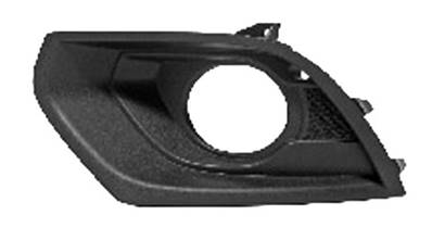 Grille latéral droite avec trou antibrouillard pare-chocs avant pour OPEL CORSA E depuis 2015, Neuve