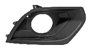 Grille latéral gauche avec trou antibrouillard pare-chocs avant pour OPEL CORSA E depuis 2015, Neuve