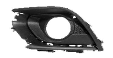 Grille latéral droite avec trou antibrouillard avec trou profils pare-chocs avant pour OPEL CORSA E depuis 2015, Neuve