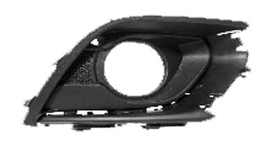 Grille latéral gauche avec trou antibrouillard avec trou profils pare-chocs avant pour OPEL CORSA E depuis 2015, Neuve