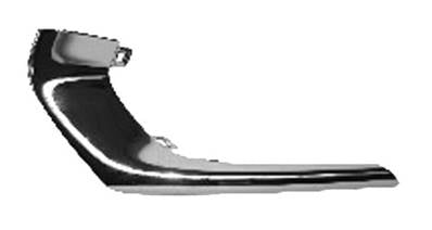 Profil chromée droit grille latéral pare-chocs avant pour OPEL CORSA E depuis 2015,