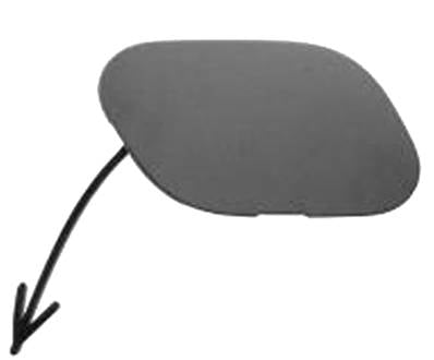 Bouchon crochet remorquage pare-chocs avant à peindre pour OPEL CORSA E depuis 2015, Neuf