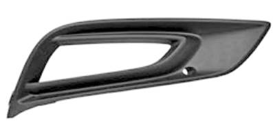 Grille latéral droite avec trou antibrouillard pare-chocs avant pour OPEL ASTRA K depuis 2016, Neuve