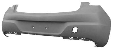 Pare-chocs arrière à peindre pour OPEL ASTRA K depuis 2016, Neuf