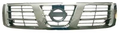 Grille radiateur chromé noire pour NISSAN PATROL GR de 2003 à 2005, Neuve